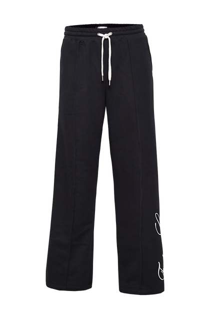 Sudadera negra recta