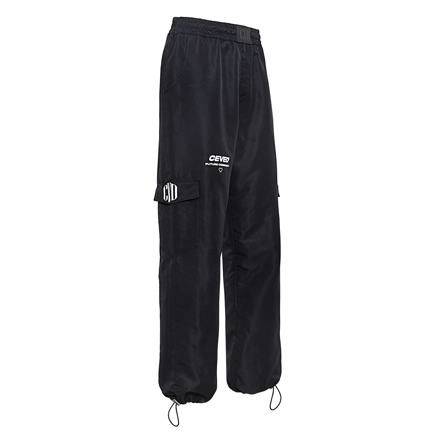 Sudadera Cargo Negra CVD