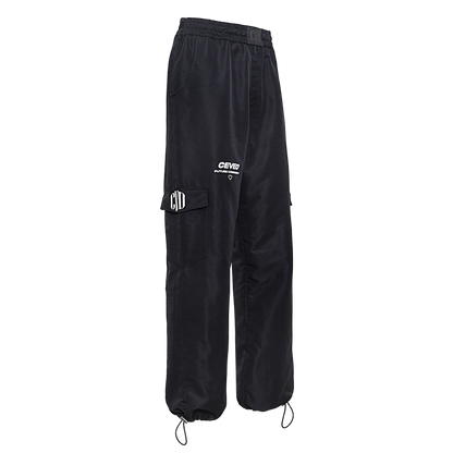 Sudadera Cargo Negra CVD